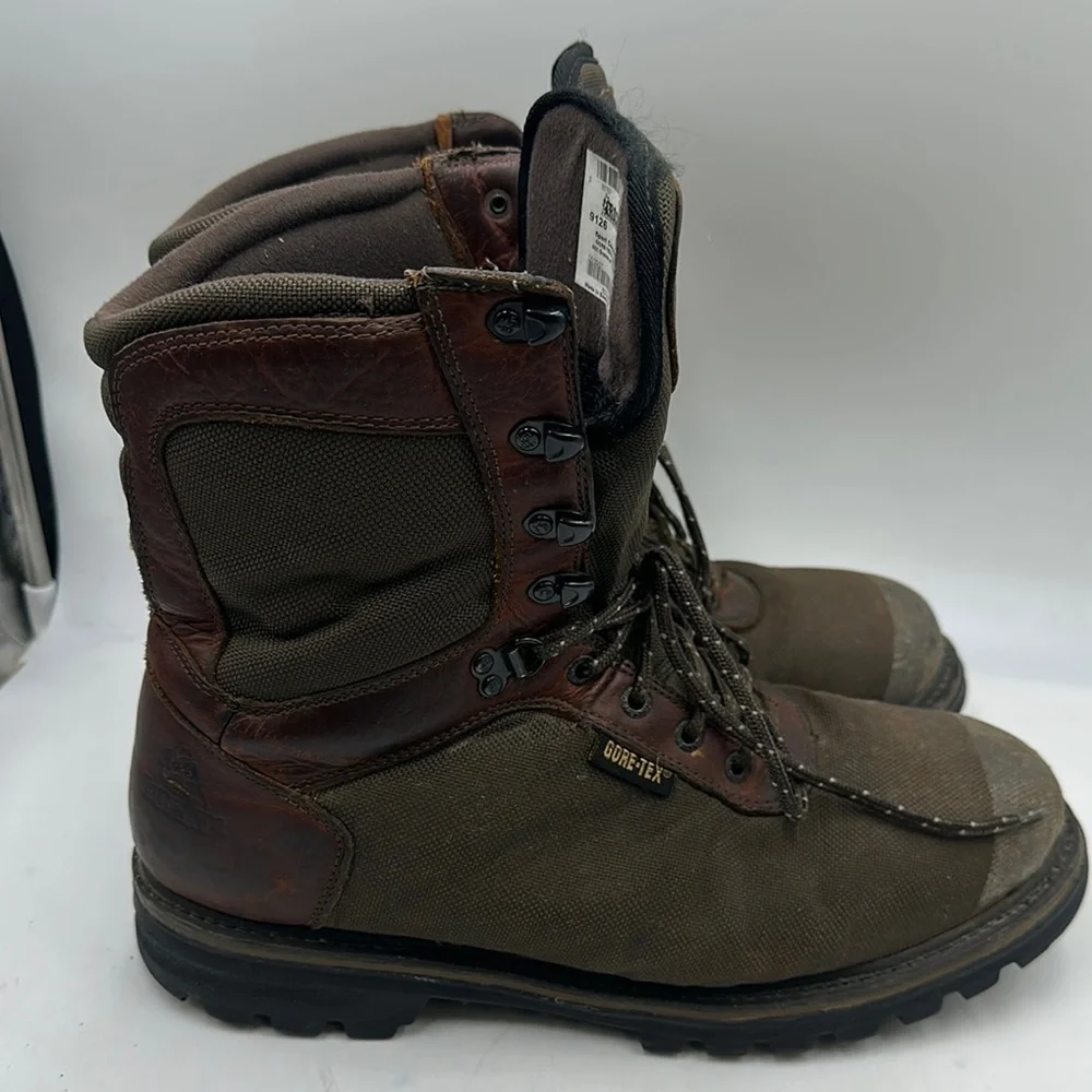 Rocky Gore-Tex Cornstalker Waterproof 600 Gram Insulated Boot Work 13 WIDE
